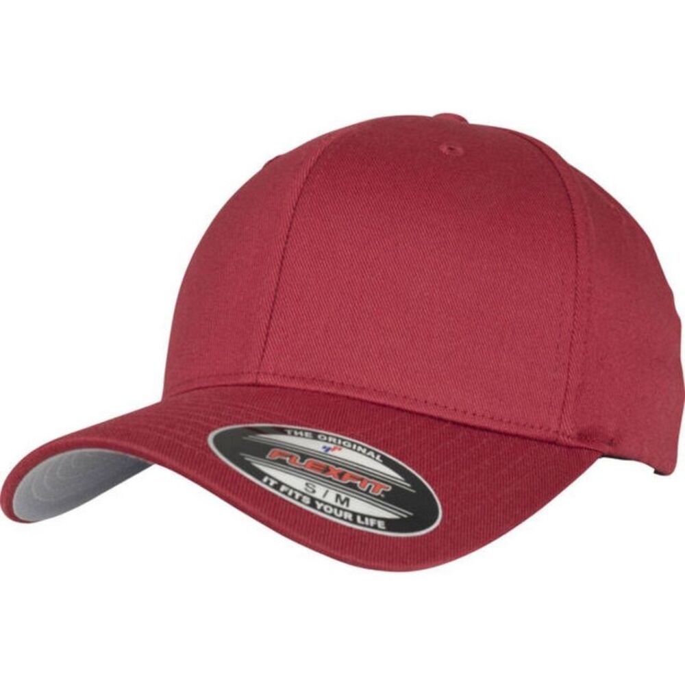 Flexfit Childrens/Kids Wooly Combed Cap / Rose Brown